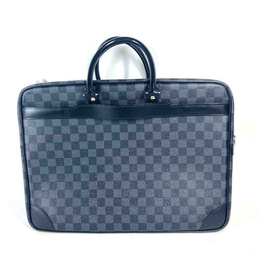 LOUIS VUITTON ルイヴィトン ダミエ・グラフィット ホライゾン ビジネスバッグ ショルダー付き LOUIS VUITTON ルイヴィトン ダミエ・グラフィット ホライゾン