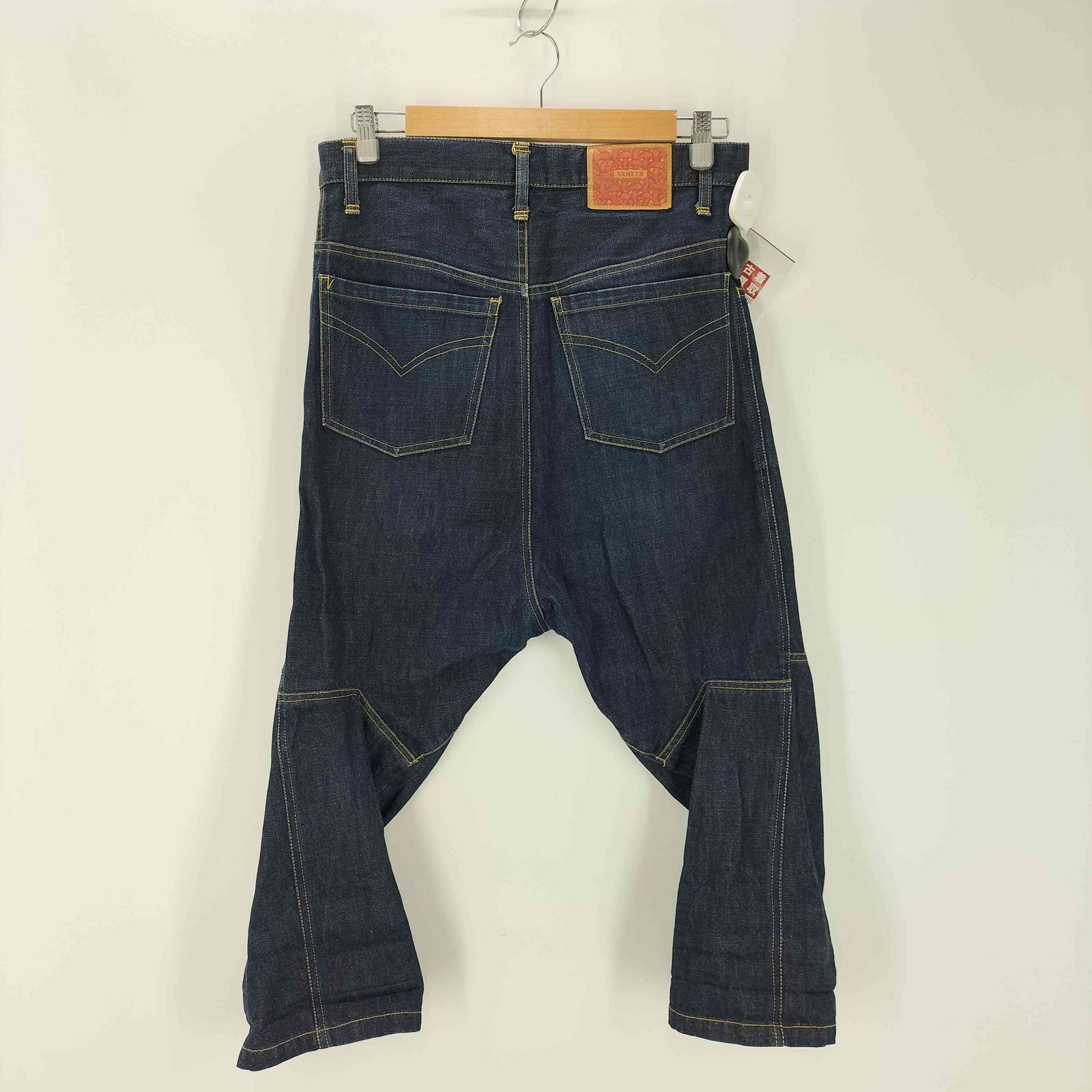 NEMETH(ネメス) デニムサルエルパンツ 立体裁断 メンズ パンツ