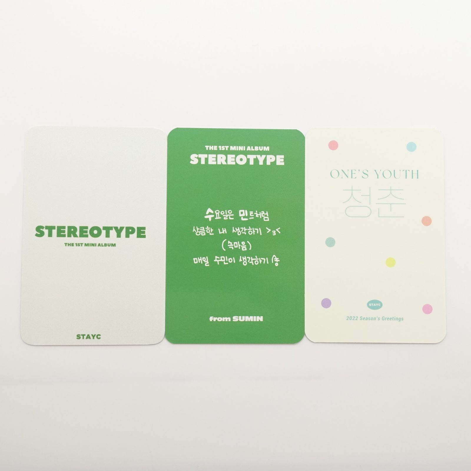 STAYC スミン ブレスレット トレカ stayc ステイシー スミン トレカ - メルカリ