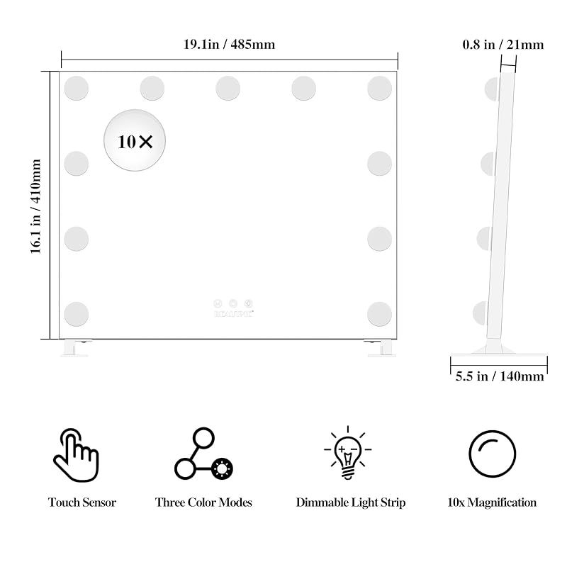 卓上ミラー 女優ミラー