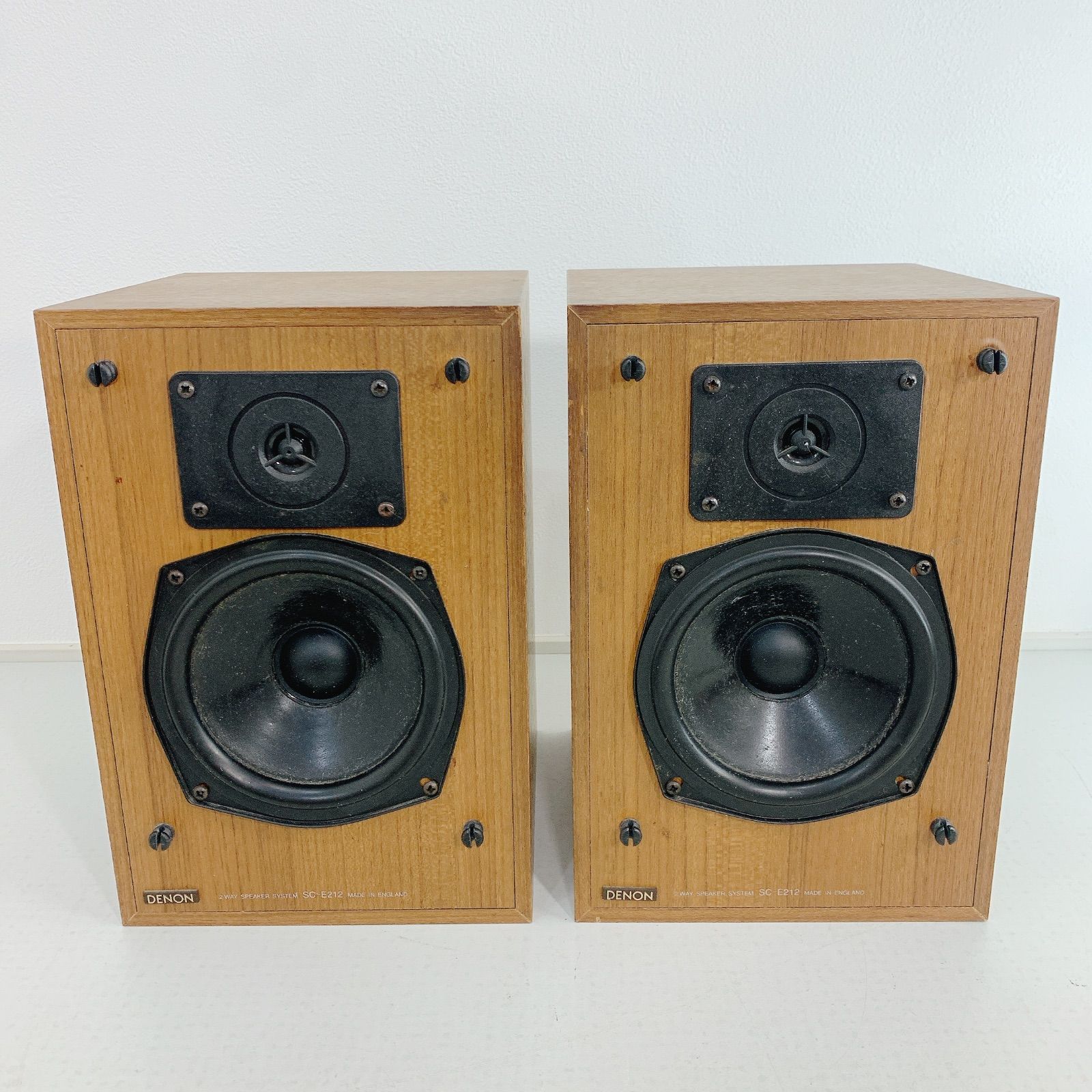 品質保証 DENON SC-E212 - メルカリ スピーカー・ウーファー