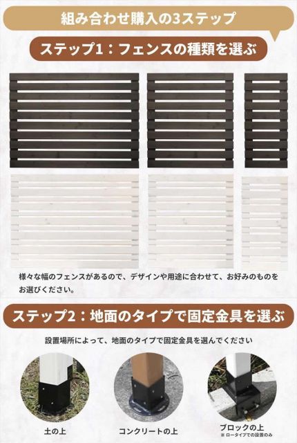  ガーデンガーデン 天然木製 ボーダーフェンス ベランダdeウォール 幅120 cm×高さ88 cm JSBF-880 フェンス 外壁 住宅設備