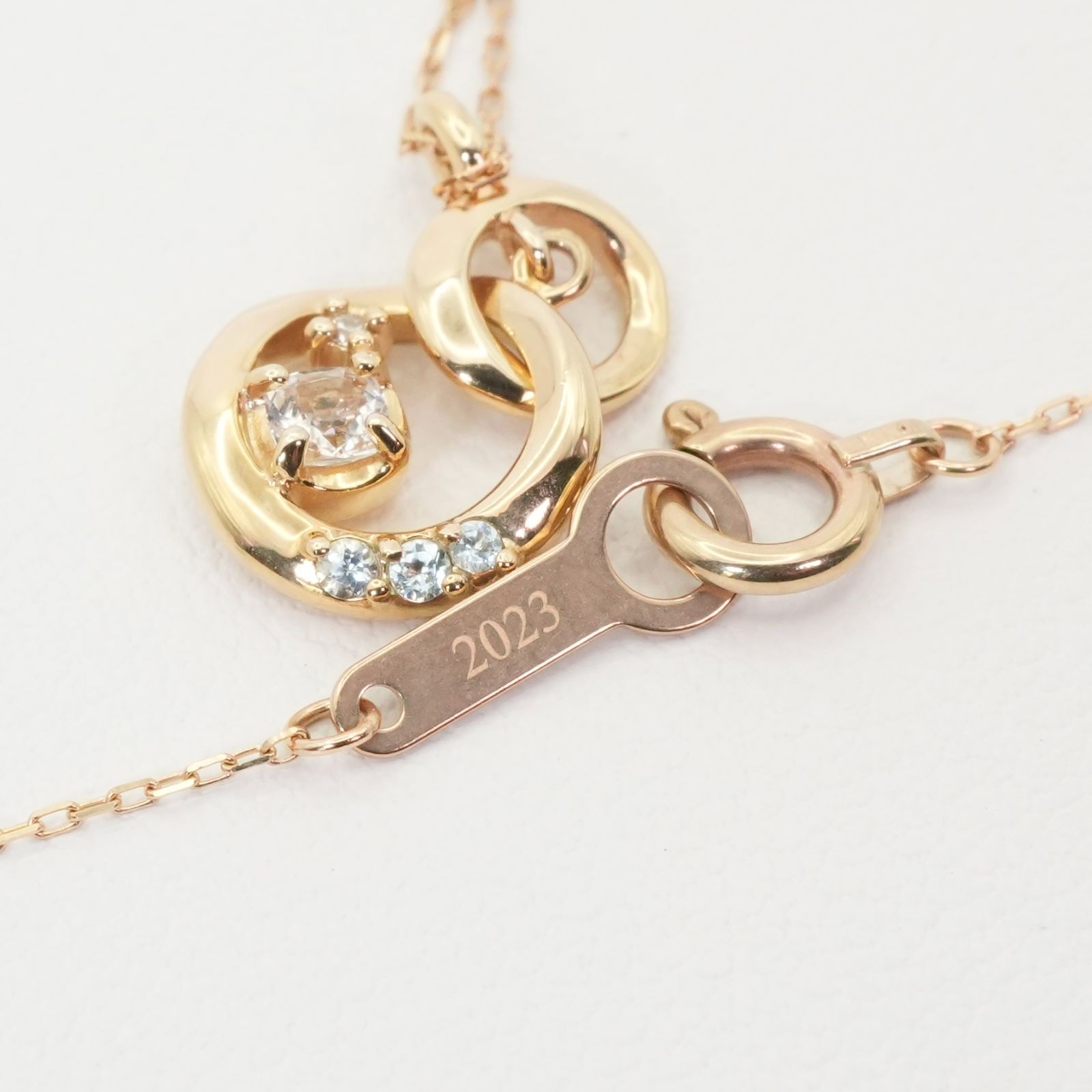 美品 4℃ ダイヤモンド×トパーズ K10 ネックレス 限定/24-4074 - メルカリ