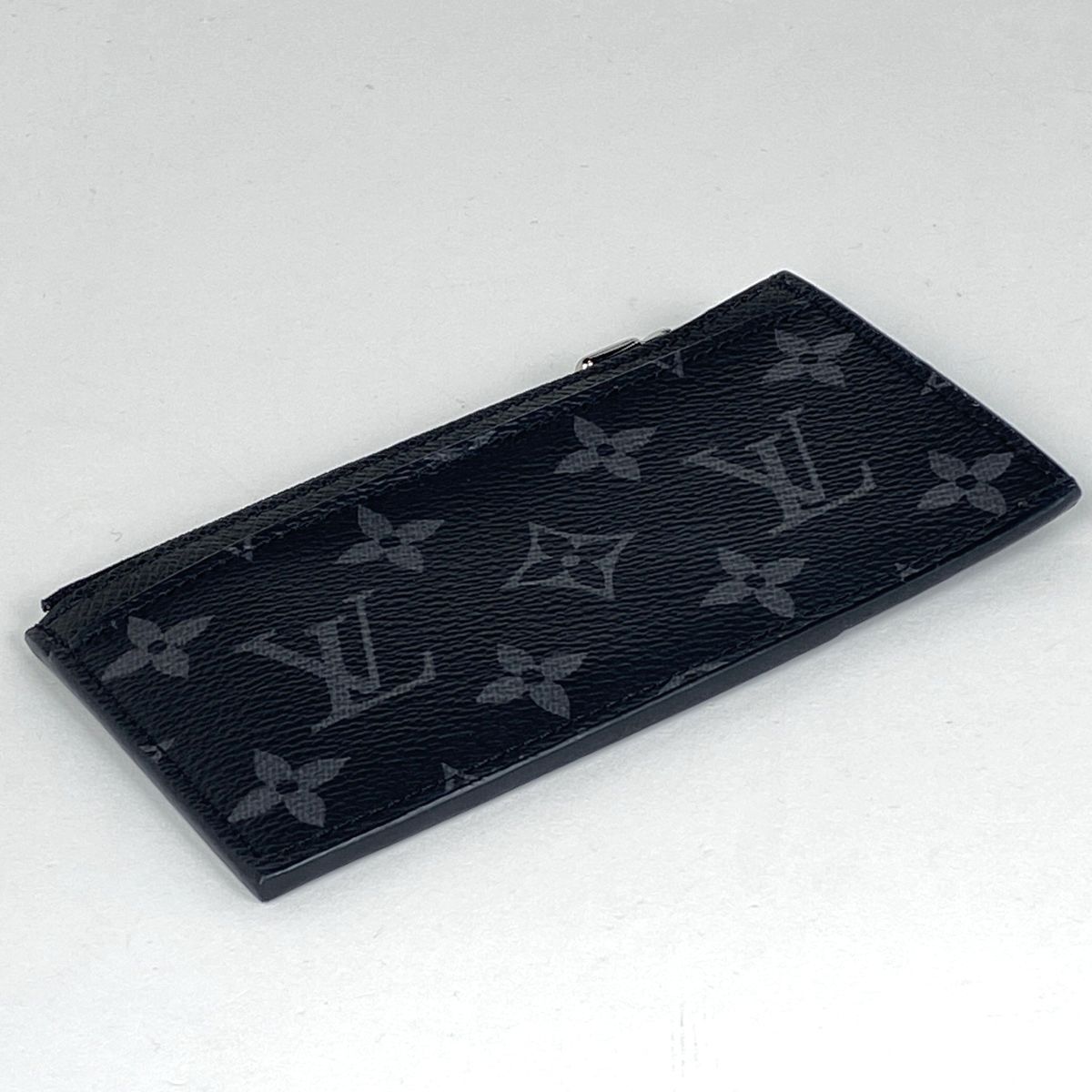 ルイ ヴィトン Louis Vuitton コインカード ホルダー カードケース タイガ モノグラムエクリプス コインケース タイガラマ ノワール ブラック M30271 レディース