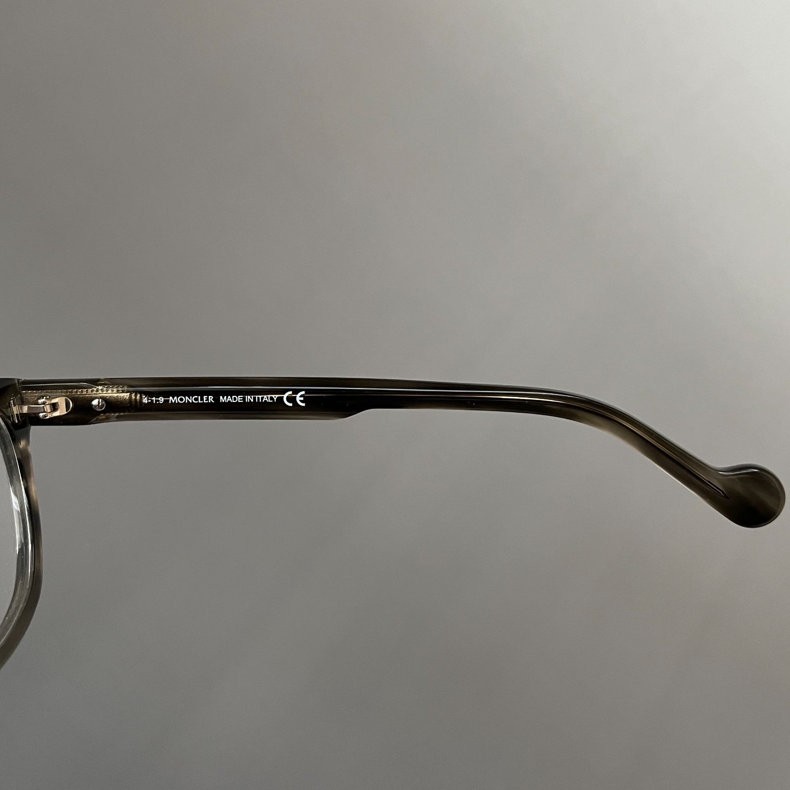 メガネ モンクレール MONCLER ウェリントン ブラウン 新品  