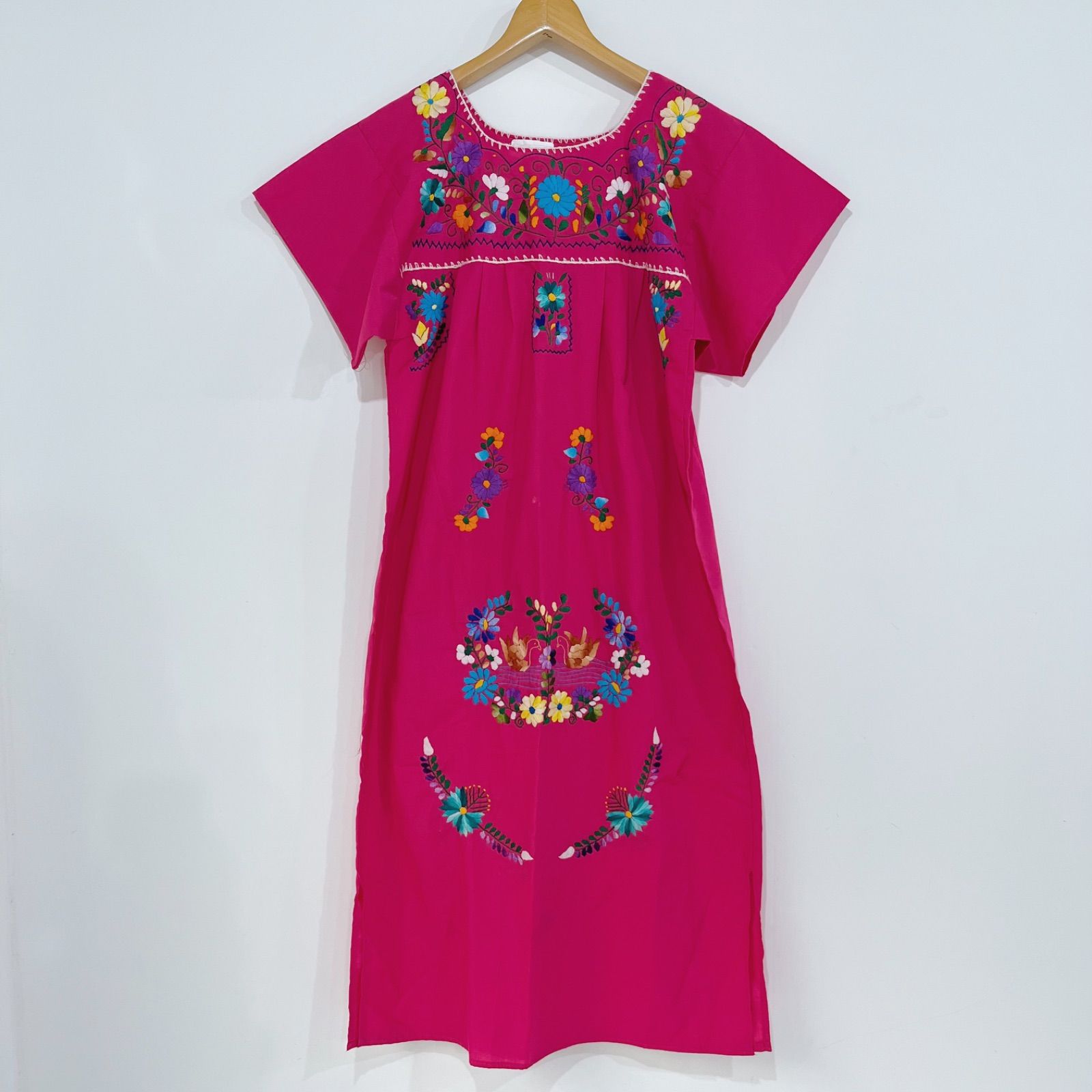Little maddieメキシカンワンピース Little maddieメキシカンワンピース Mexican Handmade Dress