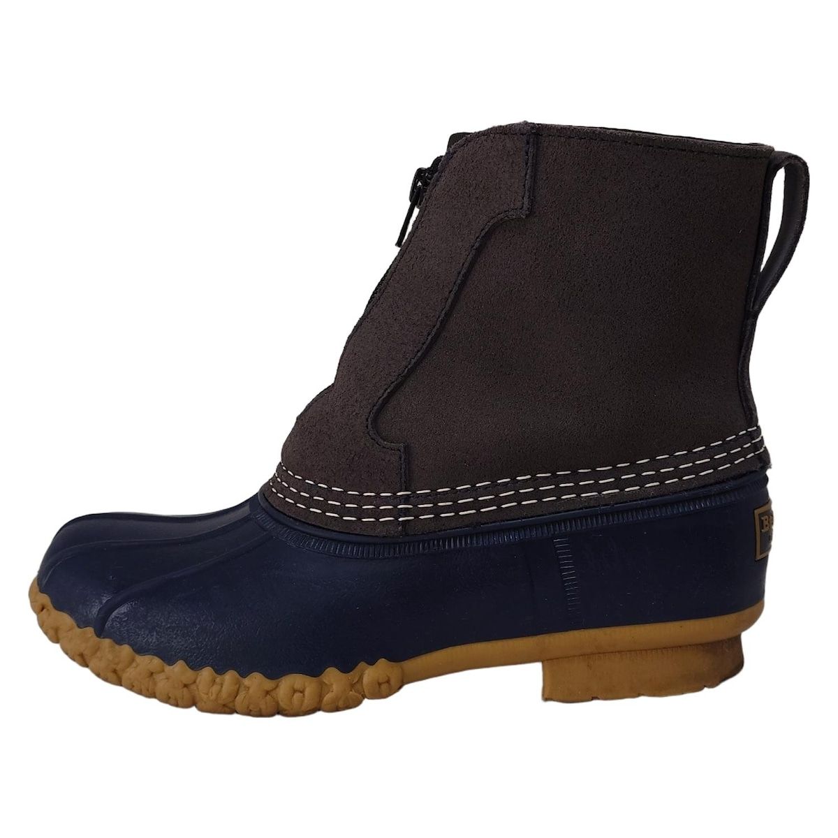 L.L.Bean エルエルビーン ショートブーツ 6 ユニセックス - ダークグレー×ネイビー