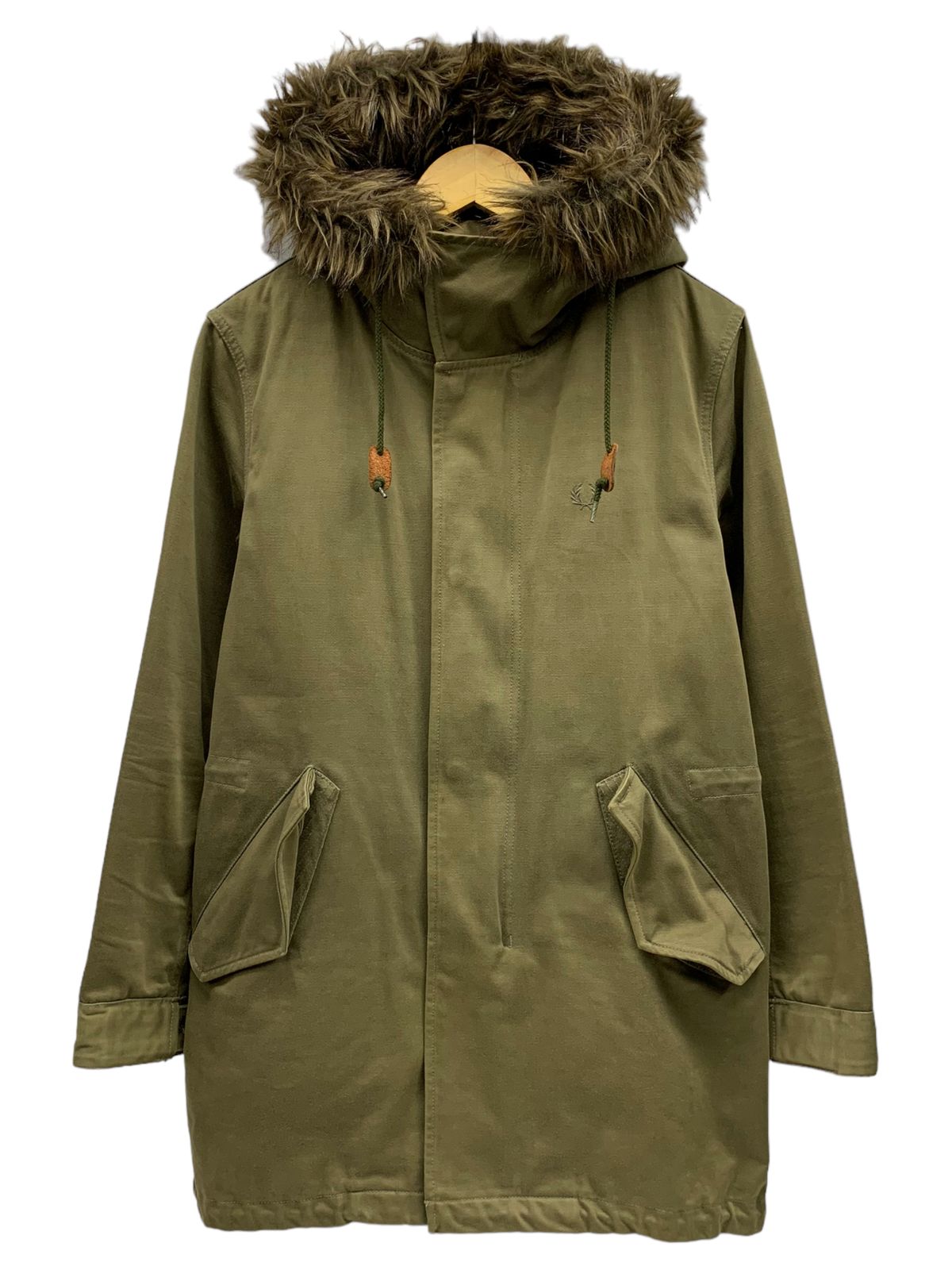 FRED PERRY (フレッドペリー) フレッドペリー MODS PARKA モッズパーカー モッズコート F2443 XS グリーン ブランド  /036