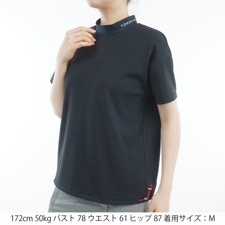トミーヒルフィガー ゴルフ モックシャツ レディース 半袖 シャツ