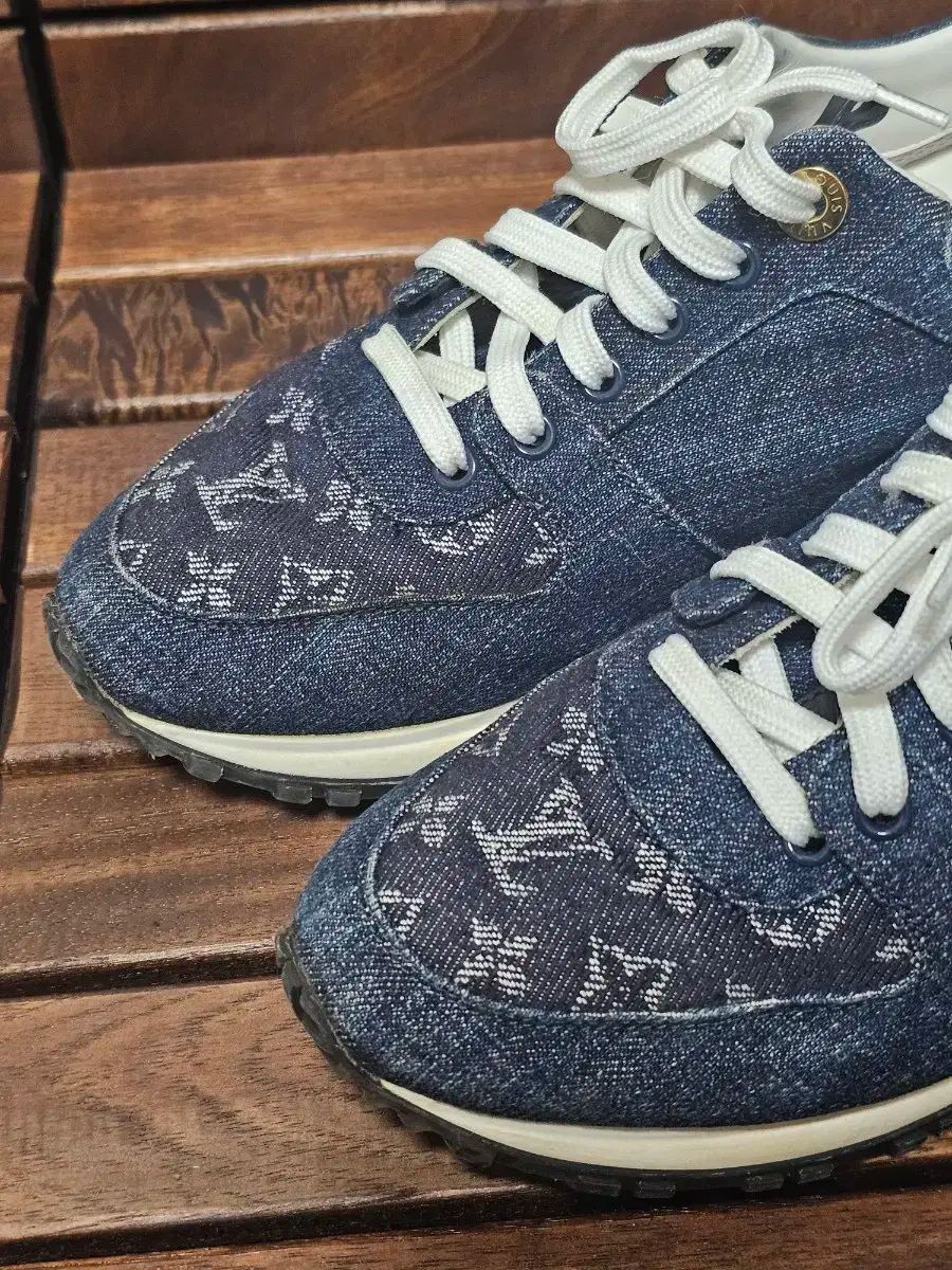 240size ) ルイ・ヴィトン デニム レディース スニーカーズ Louis