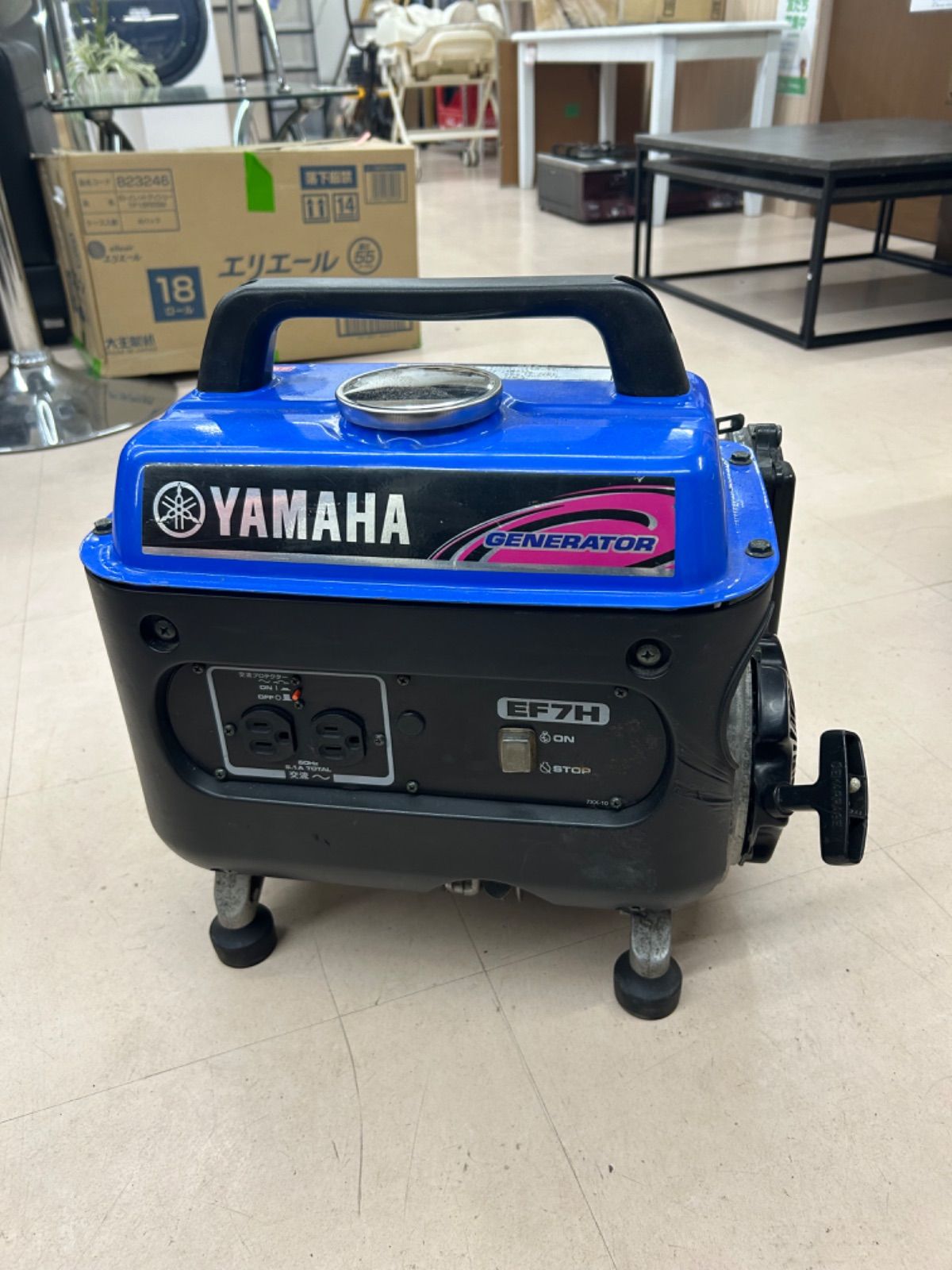 ○ YAMAHA ヤマハ ◇ ポータブル発電機 EF7H 60Hz用 動作確認済み 