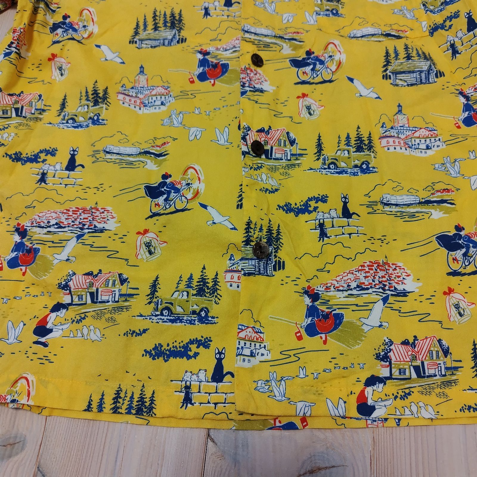 GBL 魔女の宅急便 アロハシャツ ハワイアンシャツ ジブリ 映画