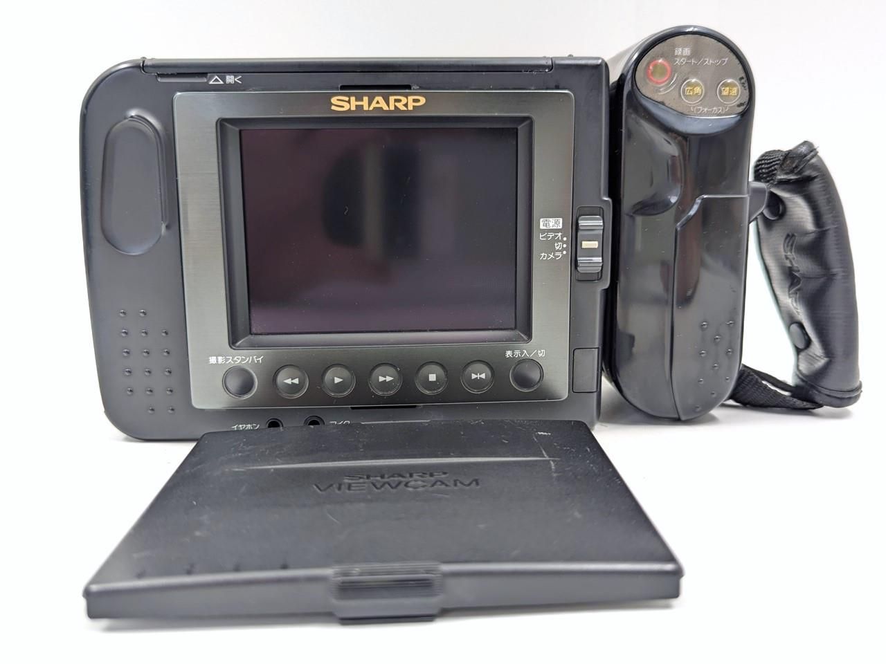  8 mmテープのダビングに SHARP シャープ ビデオカメラ VL EL 10 A 7日間保証付き ビデオカメラ本体 ビデオカメラ