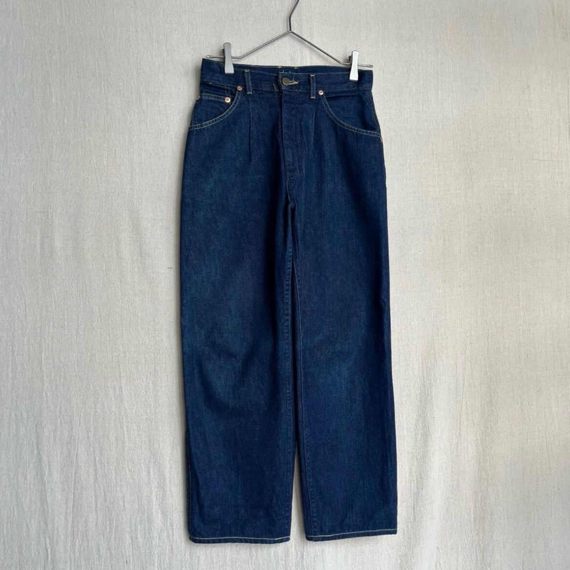 70s 80s Lee デニム パンツ | レディース 7 コットン インディゴ ジーンズ ビンテージ P5-03025-9237