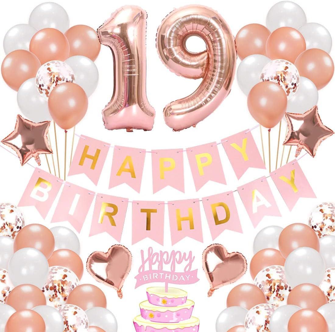 特別セール】u003e19歳u003c 19歳 誕生日 飾り付け セット