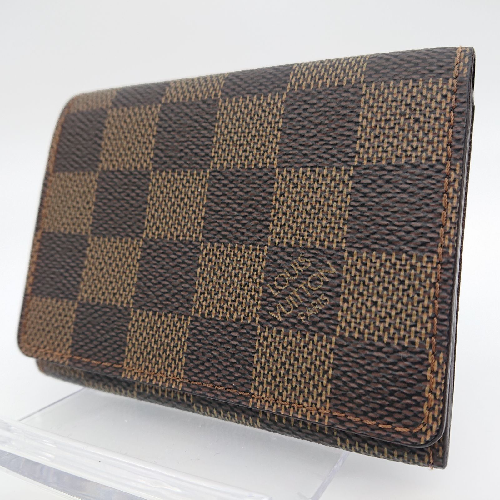 最終値下げ❣️LOUIS VUITTON ルイヴィトン 名刺入れ ダミエ 美品】LOUIS VUITTON ルイヴィトン カードケース 名刺入れ