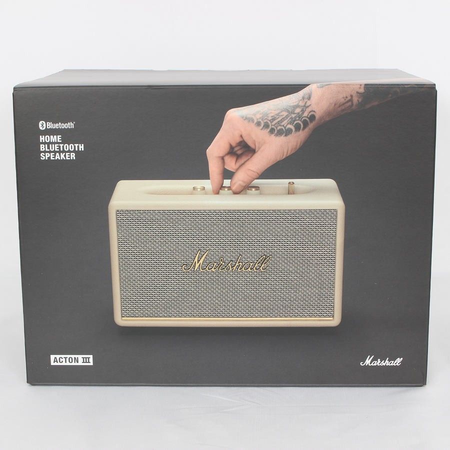 新品未開封】Marshall Acton III クリーム ワイヤレススピーカー