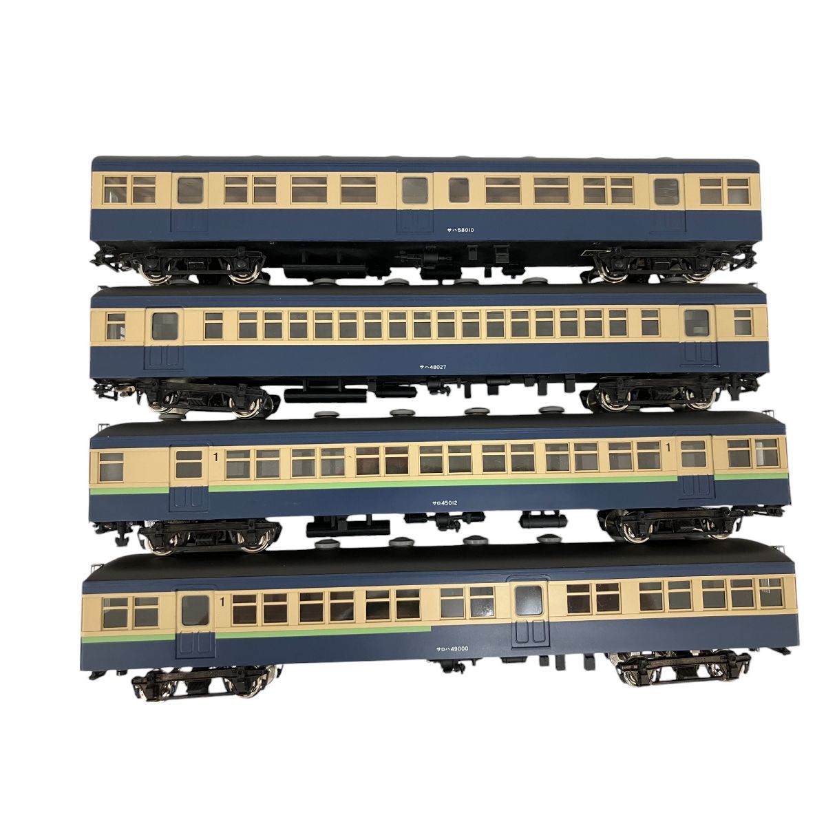 メーカー不明 サハ58 サハ48 サロ45 サロハ48 4点セット 鉄道