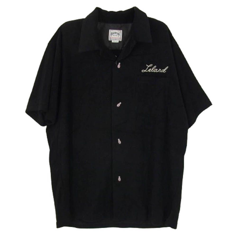 HOUSTON ヒューストン PILE BOWLING SHIRT パイル ボーリング シャツ