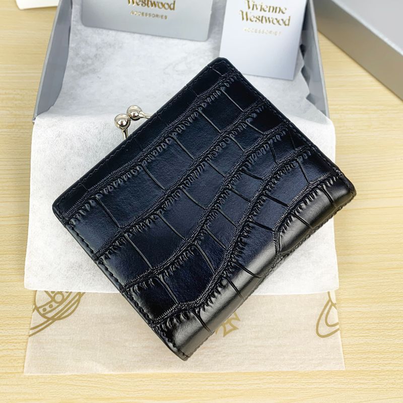 ヴィヴィアンウエストウッド Vivienne Westwood がま口財布 二つ折り 