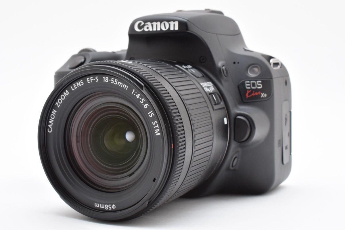 ショット数19869回 キヤノン EOS Kiss X 9 EF S 18 55 mm F 4 5 6 IS STM 充電器付き AYM 4660 410