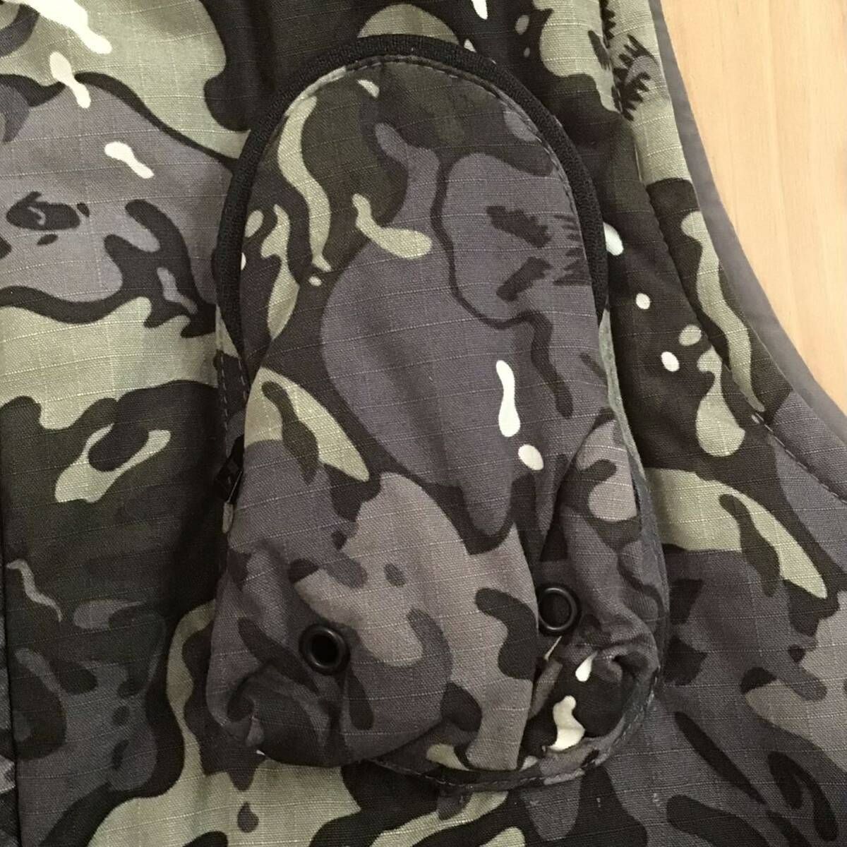 Octopus camo 中綿 ベスト Mサイズ a bathing ape BAPE vest エイプ