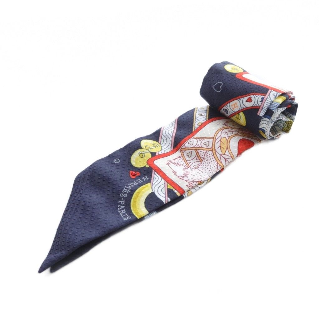 エルメス HERMES ツイリー DAME DE COEUR ハートのクイーン スカーフ