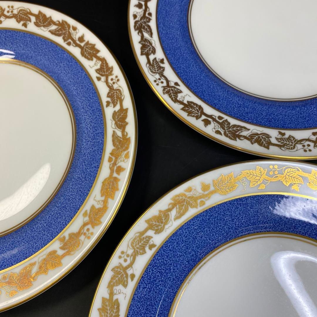 洋3ウェッジウッド ホワイトホールパウダーブループレート6枚