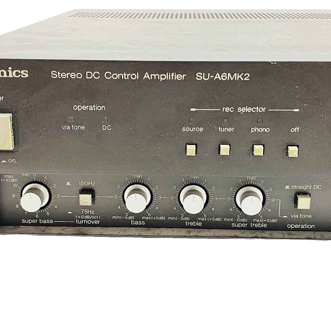 Y842 Technics テクニクス SU-A6MK2 テクニクス⁄Technicsステレオ 動作