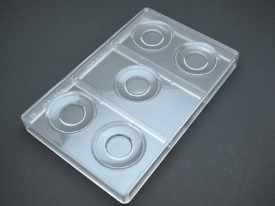 ポリカーボネイトチョコレートモールド ソーサー小MA1954