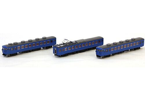 475系電車（北陸本線・青色）3両セット 【TOMIX・92552】 「鉄道