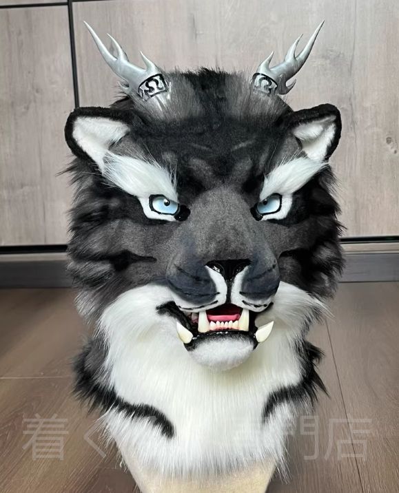 狼　着ぐるみ　kigurumi ファースーツ　　マスク　コスプレ　コスチューム オオカミ 着ぐるみ kigurumi ファースーツ マスク コスプレコスチューム