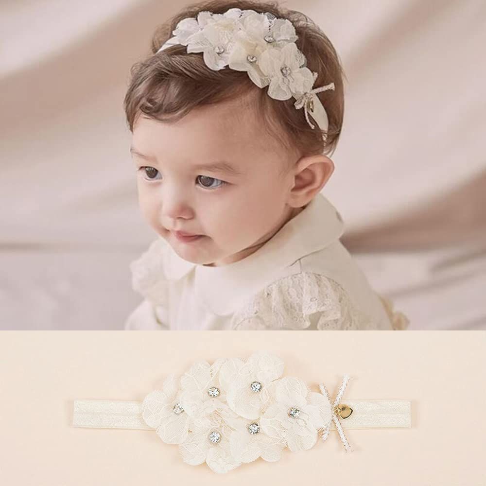 【 monbebe 】 2点セット　ハンドメイド　ビスチェ＋ヘアバンド ヘッドアクセサリー バブーシュカ 韓国 2枚セット！レース