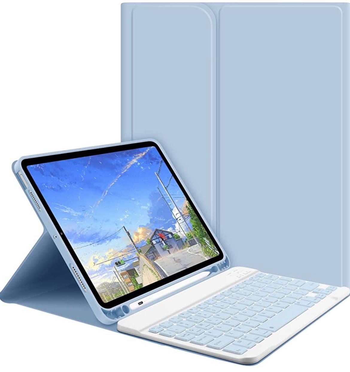 最大56％オフ！ iPad air5 キーボード ケース10.9インチ ペンホルダー