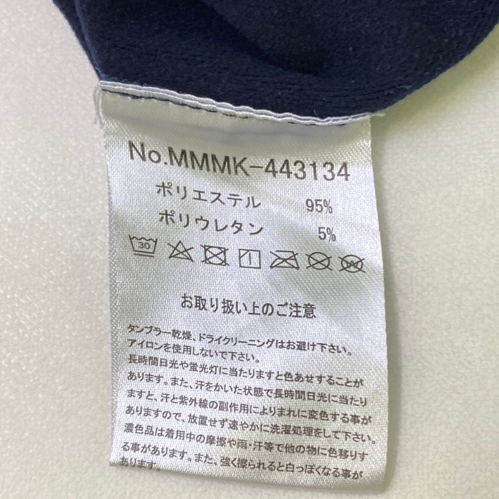 サイズ：5 MUTA MARINE ムータマリン  裏起毛 ハイネック 長袖Tシャツ  ネイビー系 [240101413463] ゴルフウェア メンズ ストスト サイズ：5 MUTA MARINE ムータマリン 裏起毛 ハイネック 長袖T