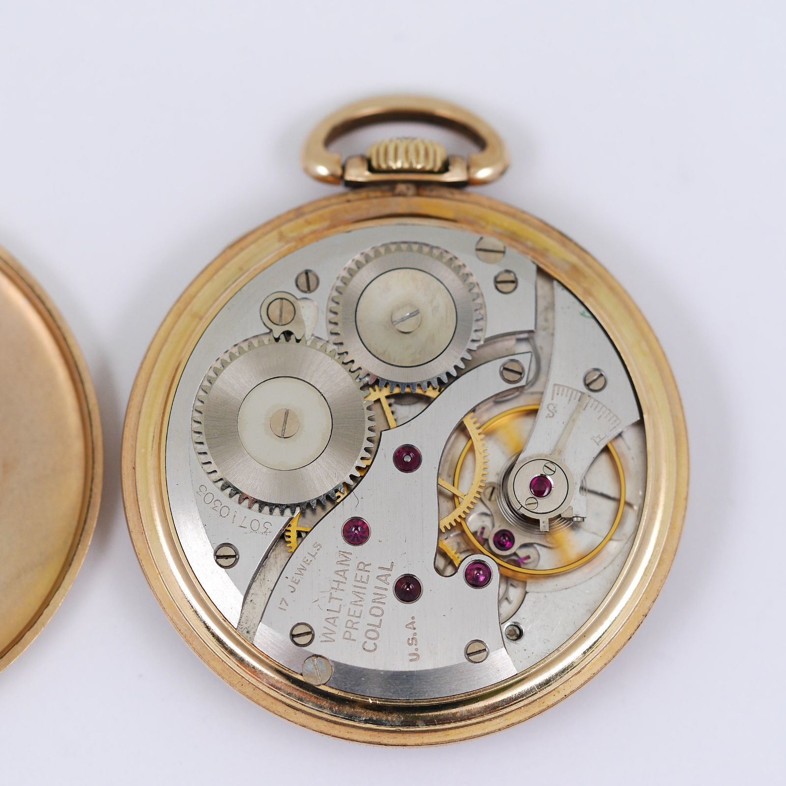no12 アメリカン・クラシックの傑作 WALTHAM PREMIER COLONIAL 10KGF 