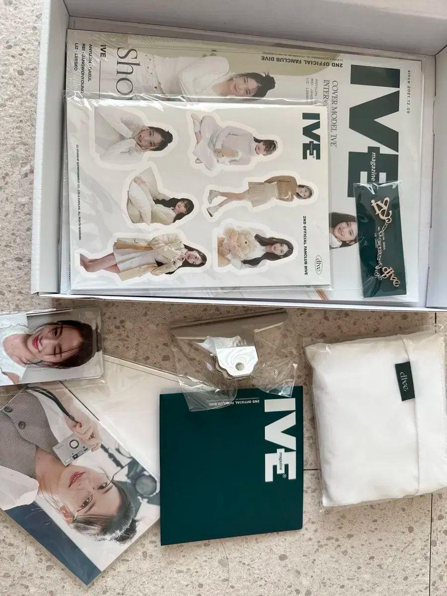 IVE 1ST 2ST OFFICIAL FANCLUB dive セット