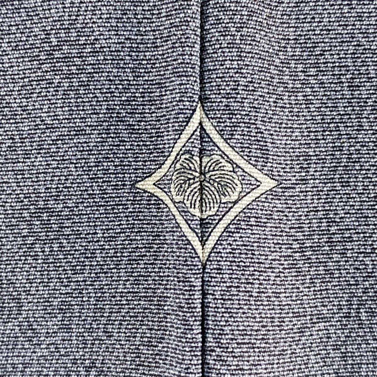 江戸小紋 身丈161cm 裄丈66.5cm M 袷 人間国宝 中村勇二郎 落款 証紙  