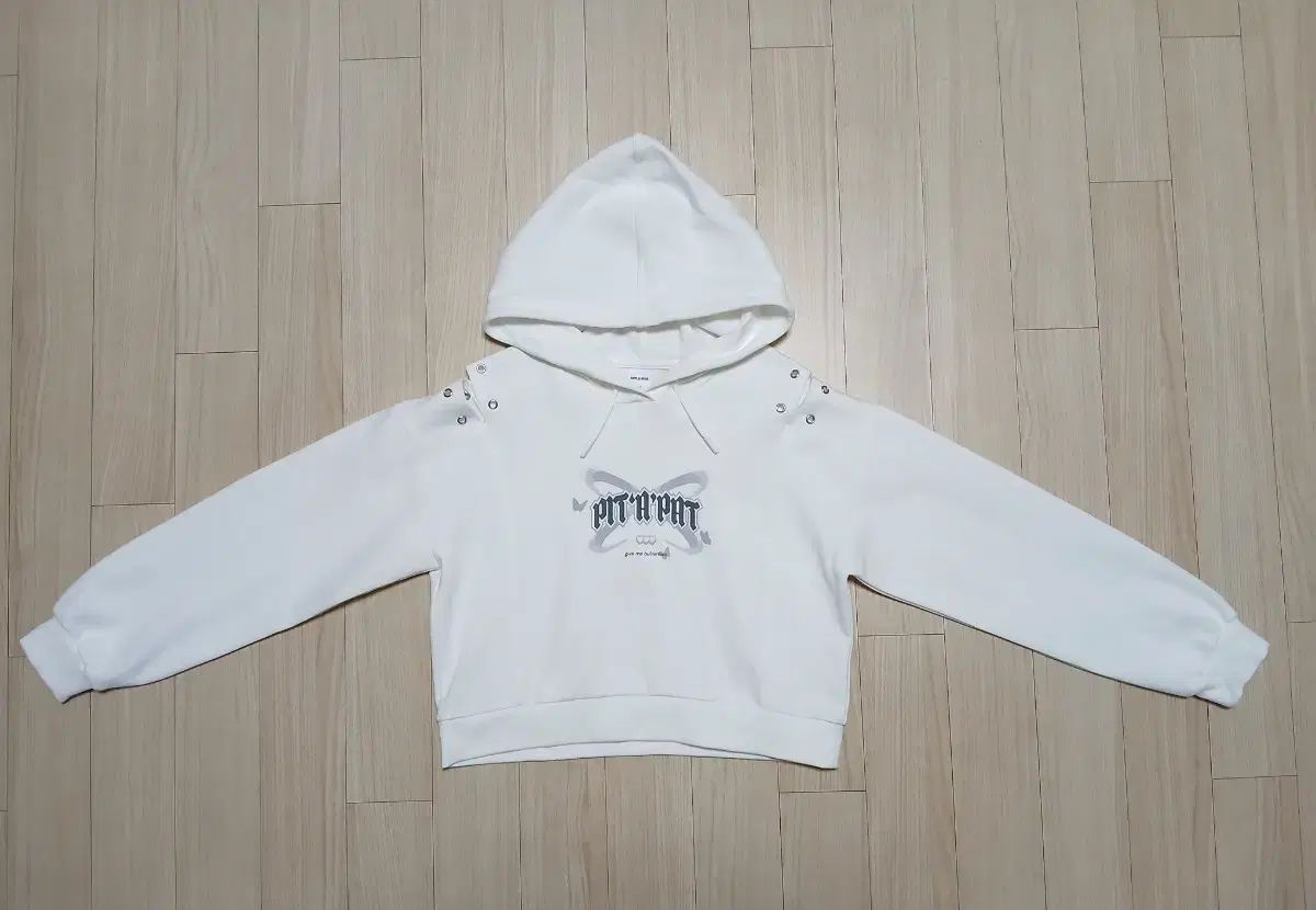 アップルピンク トゥイーン フード 長袖 Tシャツ 150