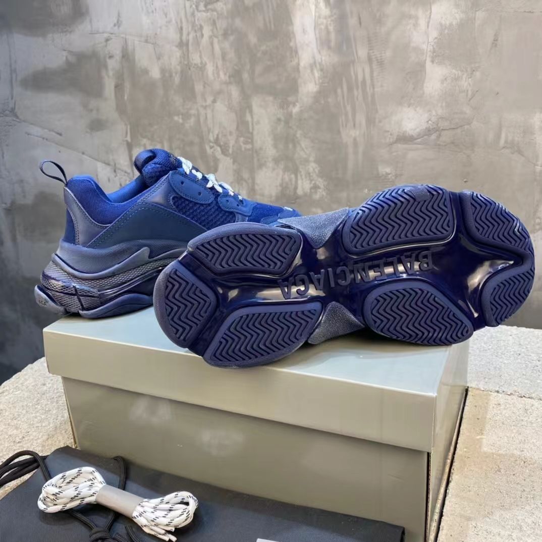 Balenciaga Triple-S CLEAR SOLE BLUE