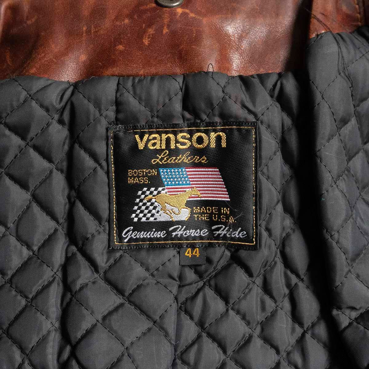 ホースハイド/ビッグサイズ】 VANSON 【ENF エンフィールド