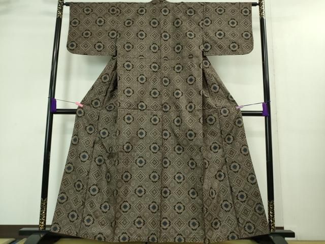 平和屋着物 本場大島紬 龍郷絣 DZAA8482kh5