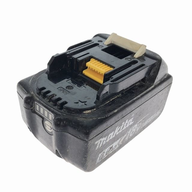 ☆中古品☆makita マキタ 18V 6.0Ah 純正リチウムイオンバッテリー BL1860B 残量表示付 急速充電対応 蓄電池 雪マーク  99144 - メルカリ