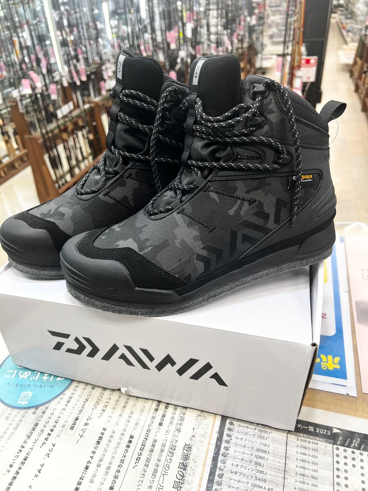 習志野店店舗併売 ダイワ フィッシングシューズ ＤＳ－２６５０ＣＤ ２６.５ｃｍ ♥品