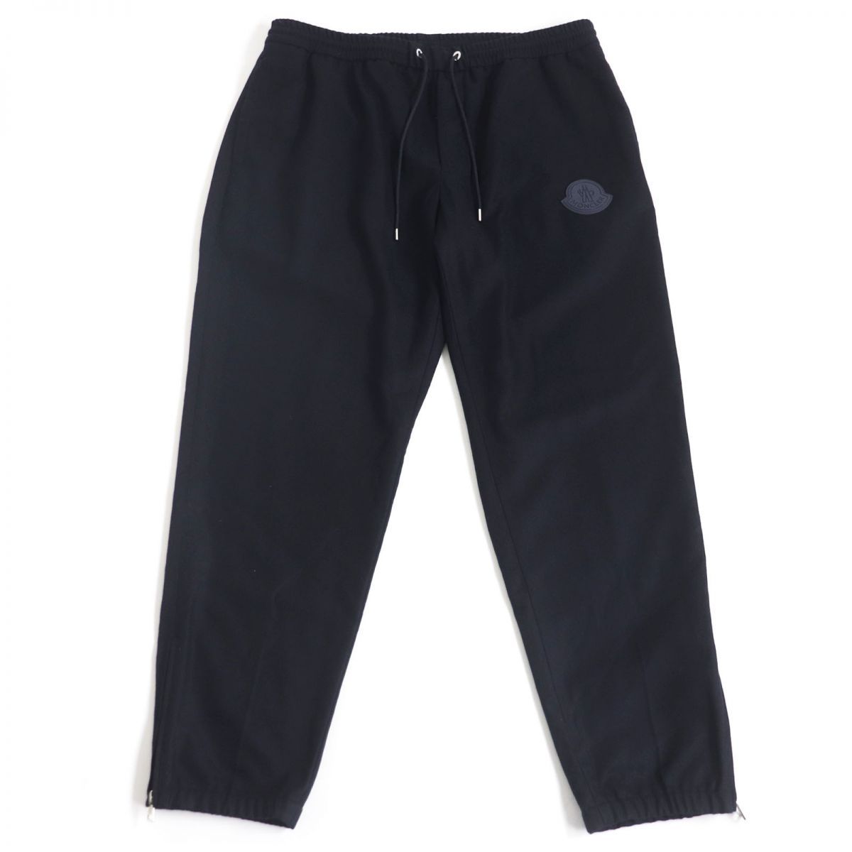 MONCLER モンクレール PANTALONE ロゴワッペン ウールスウェットパンツ 