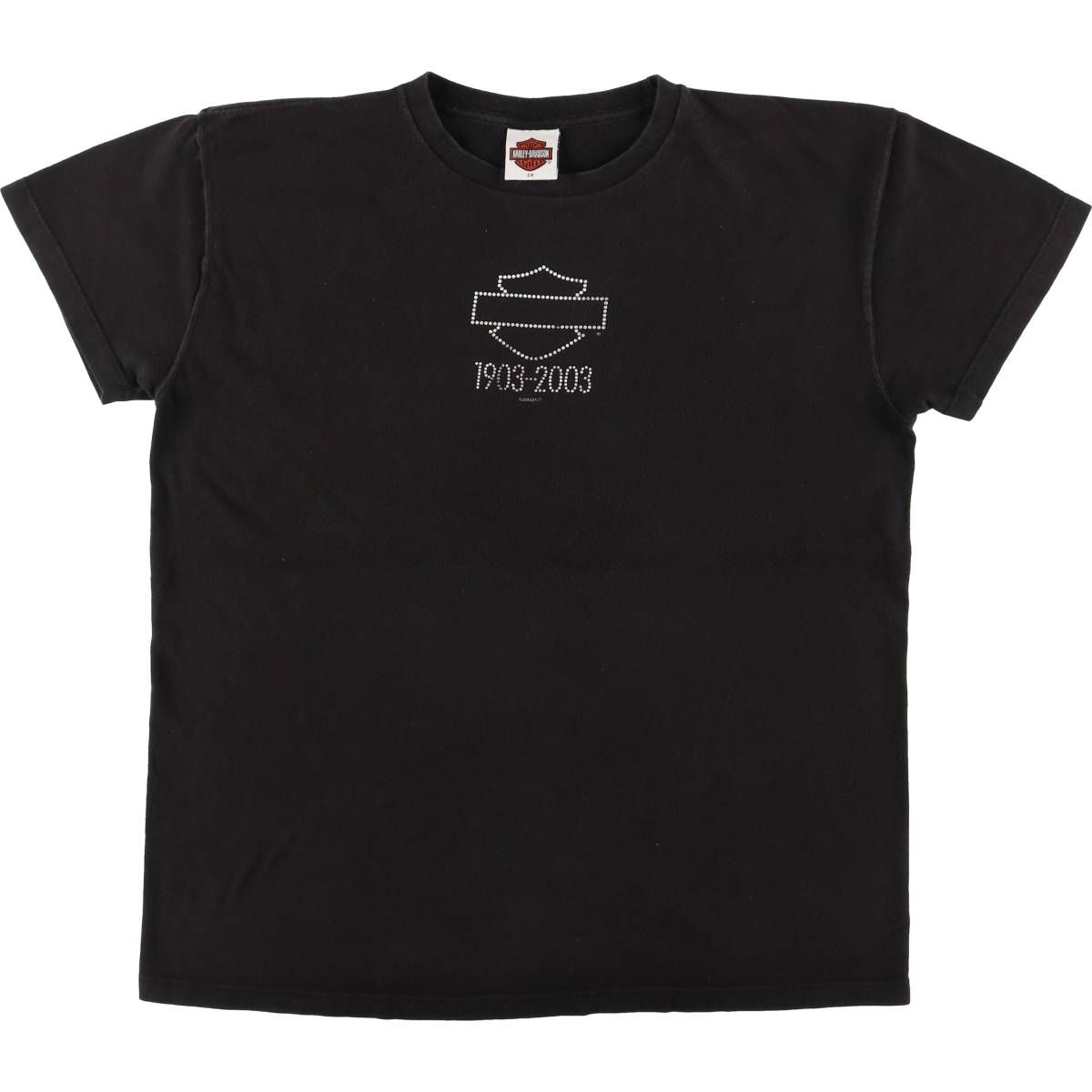 古着 00年代 ハーレーダビッドソン Harley-Davidson モーターサイクル バイクTシャツ レディースXXL相当|eaa556559