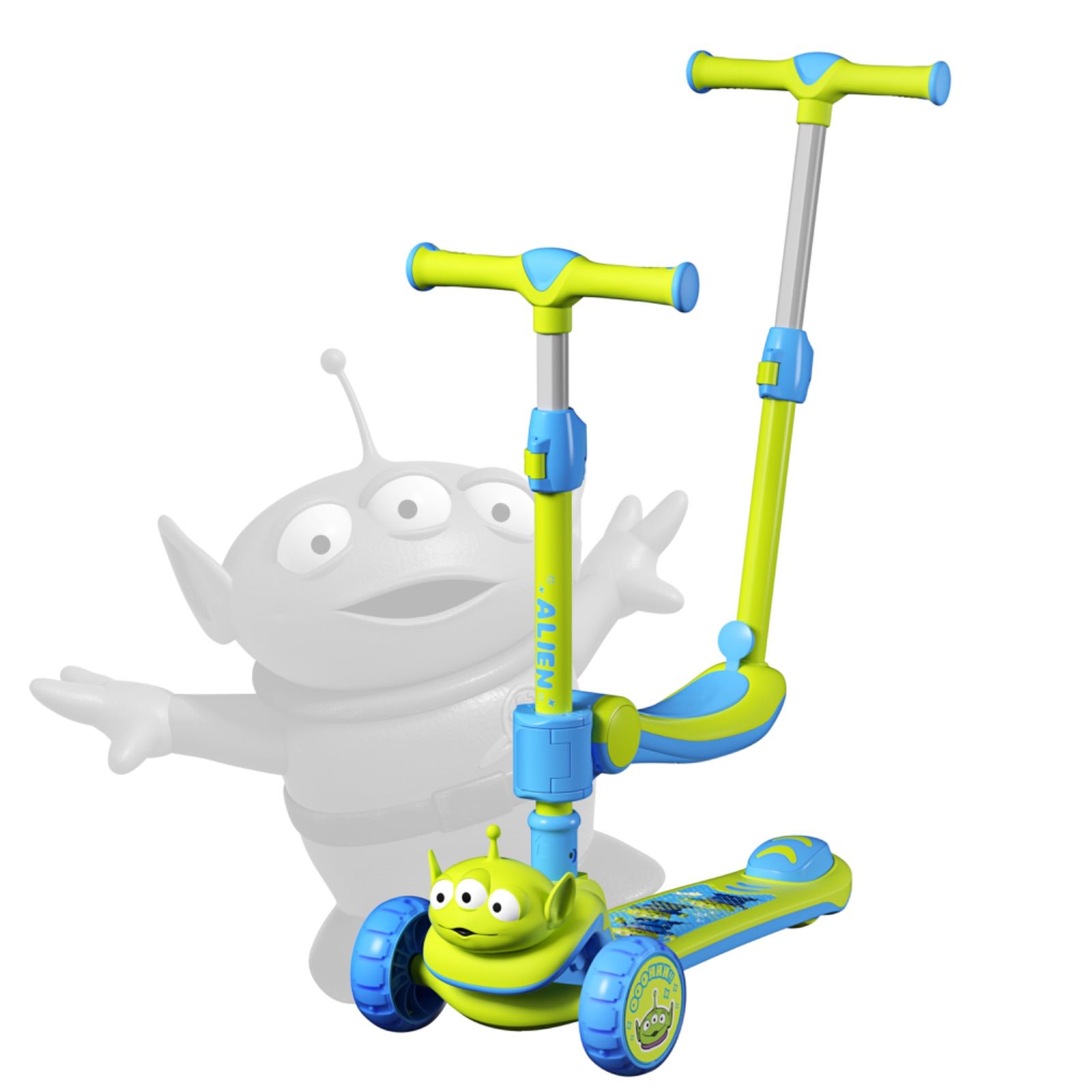 👽【ディズニー正規品】リトル・グリーン・メン 3in1 3Dキャラクター