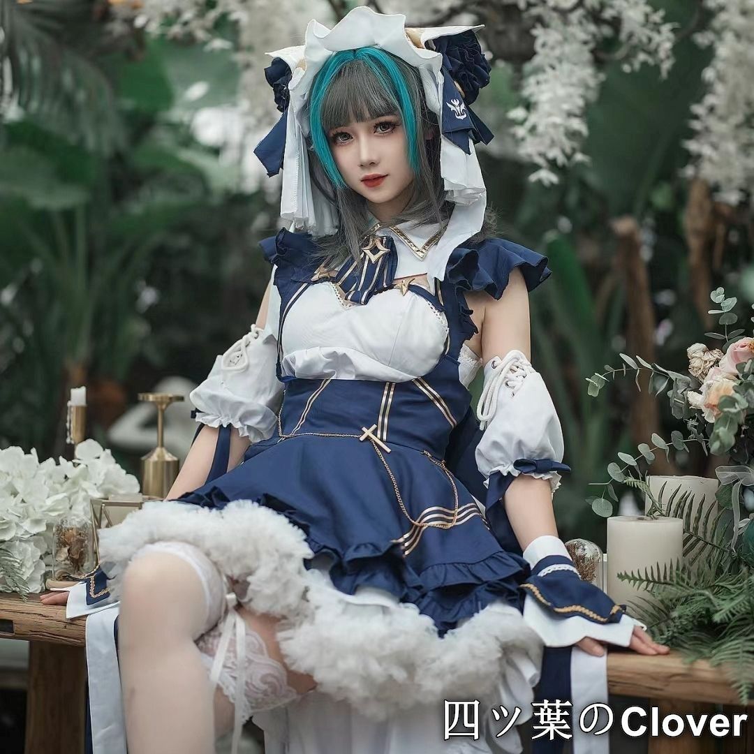 美品・未使用新品】 アズールレーン チェシャー コスプレ衣装 猫耳