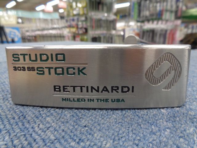 ベティナルディ STUDIO STOCK SS9 PLUMBERS 2025 パター 600301