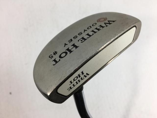 【中古ゴルフクラブ】オデッセイ ホワイト ホット #5 パター オリジナルスチール パター【14日間返品OK】